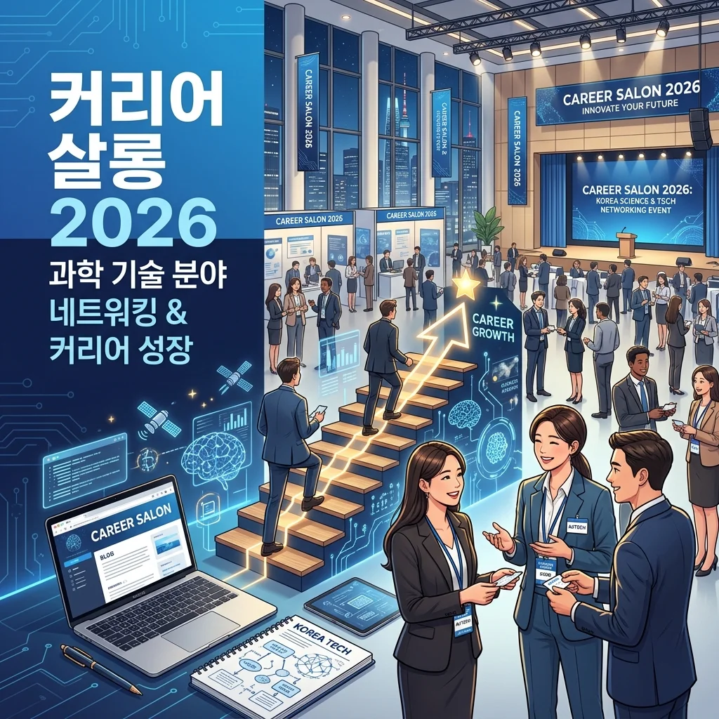 2026년 과학기술인 네트워킹 커리어살롱 — 블로그로 경력 포트폴리오부터 저서 출간까지
